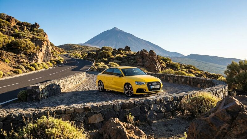 Audi RS 3 sõiduarvustus: sportlik luukpära Tenerifel