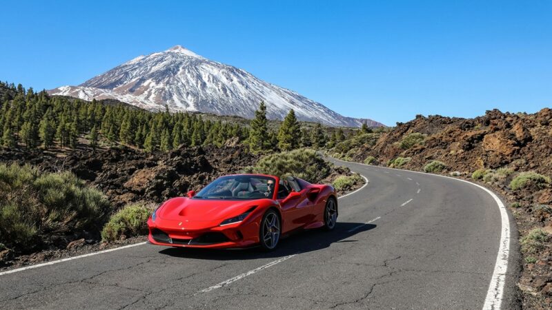 Ferrari F8 Spider sõiduarvustus Tenerifel