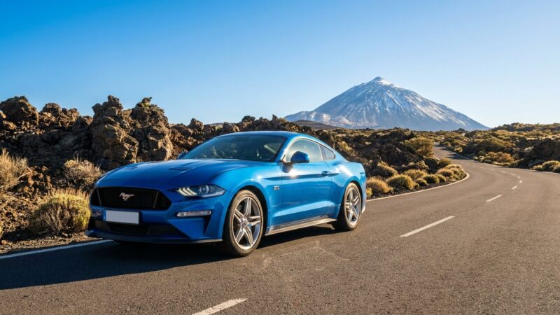Ford Mustang sõiduarvustus Tenerife teedel