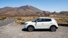 KGM Tivoli sõiduarvustus Tenerife teedel