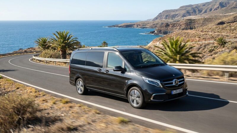 Mercedes-Benz V-Class sõiduarvustus Tenerifel