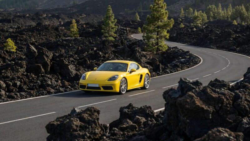 Porsche 718 Cayman sõiduarvustus Tenerifel