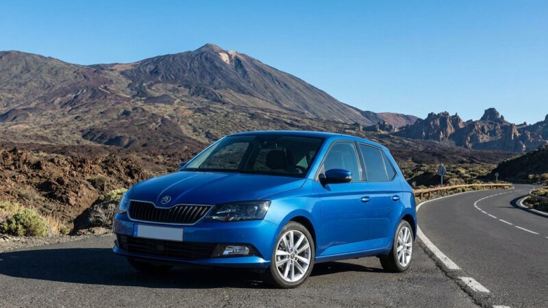 Škoda Fabia sõiduarvustus Tenerifel